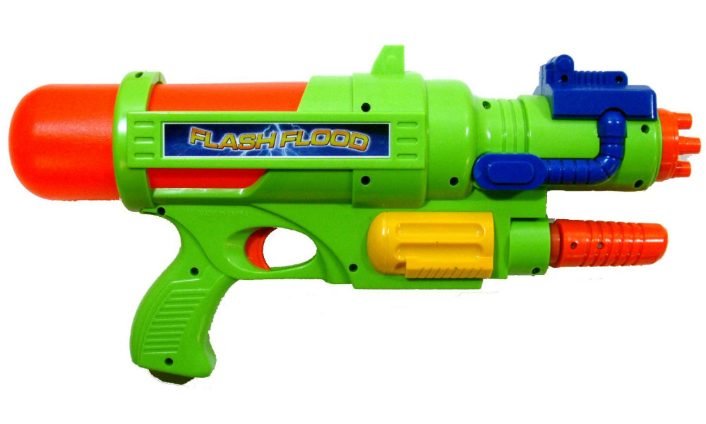 Stream Machine 81003 FlashFlood Water Gun, Assorted Colors, 17", 1-Qty