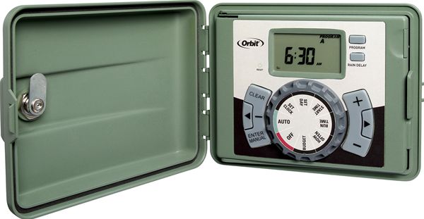 Orbit® 57896 Easy Set Logic Indoor/Outdoor Timer, 6 Station
