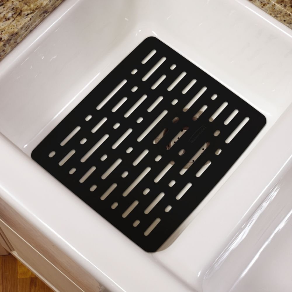 Rubbermaid White Small Sink Mat