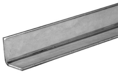 SteelWorks 11100 Solid Galvanized Angle 1.25" x 1.25", 36" Long