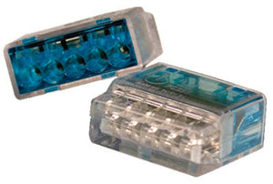 Blue Push Grip Push-In Wire Connectors - Pk/10