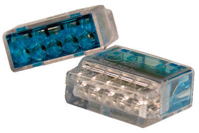Blue Push Grip Push-In Wire Connectors - Pk/10