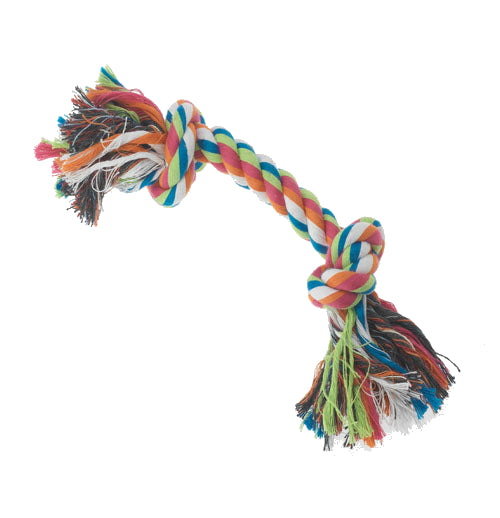 Petrageous Designs® 70733 KaleidoROPE 2-Knot Rope Bone Toy, 10"