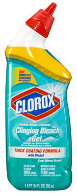 Clorox® 30620 Toilet Bowl Cleaner Clinging Bleach Gel, 24 Oz