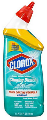 Clorox® 30620 Toilet Bowl Cleaner Clinging Bleach Gel, 24 Oz