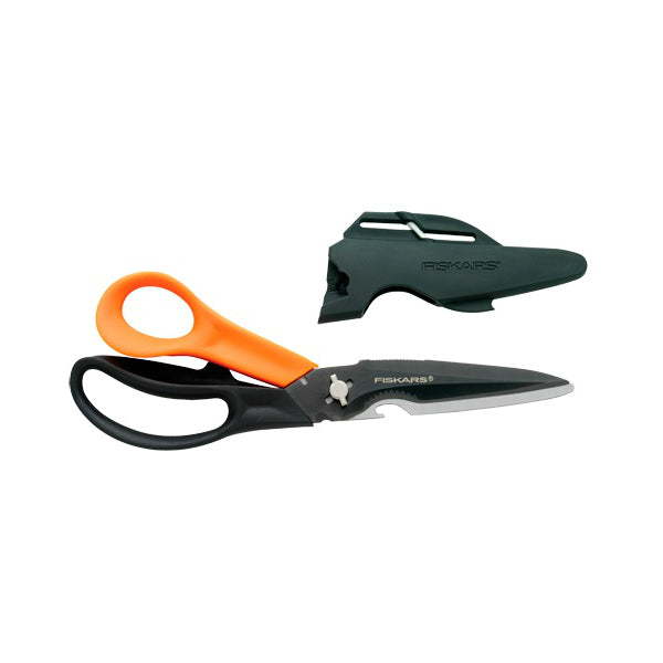 Fiskars® 01-005710 Cuts+More™ Ultimate 5-In-1 Scissors, 9"