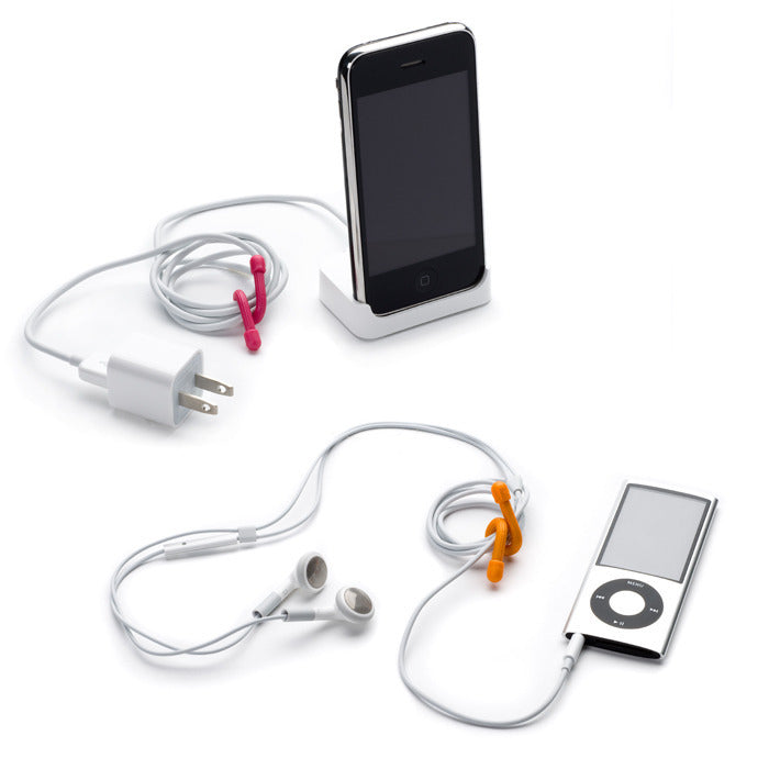 Nite Ize GGT3-4PK-A1 Gear Tie Reusable Rubber Twist Tie, 3", Assorted, 4-Pack