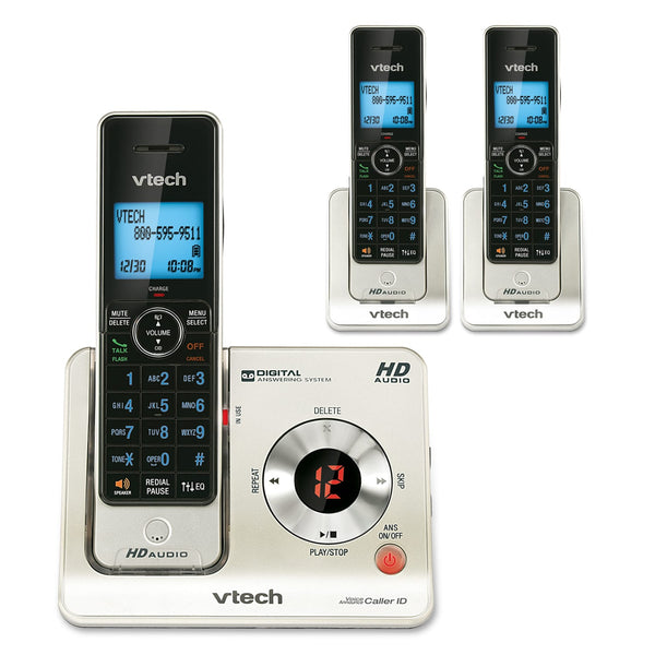 Vtech® LS6425-3 Three-Handset Cordless Phone Answering System with Caller ID