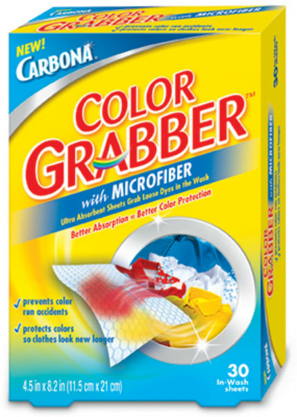 Carbona® 474 Color Grabber™ with Microfiber, 30 Pack