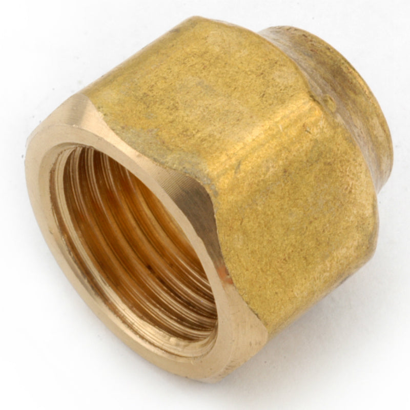 Anderson Metals 754020-0806 Lead Free Short Forged Reducing Nut, 1/2" x 3/8"