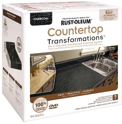 Rust-Oleum® 258285 Countertop Transformations Kit, Charcoal
