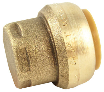 SharkBite® U520LFA Push-To-Connect Lead Free Endstop Cap Plug, 1"