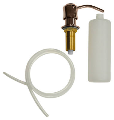 Danco 9D00010040 Microban Curved Soap Dispenser, Brushed Nickel