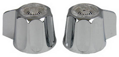Lasco 01-6021 Pair Fit All Faucet Handle, Small, Chrome