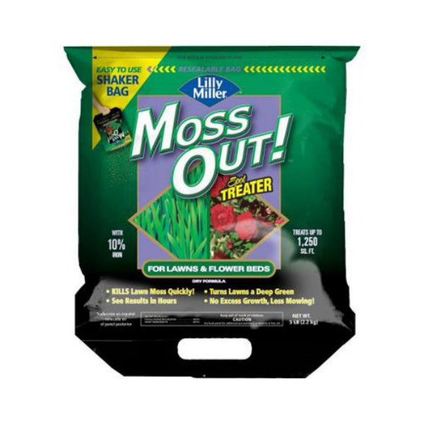 Lilly Miller® 100099159 Moss Out!® for Spot Treater, 5 lbs
