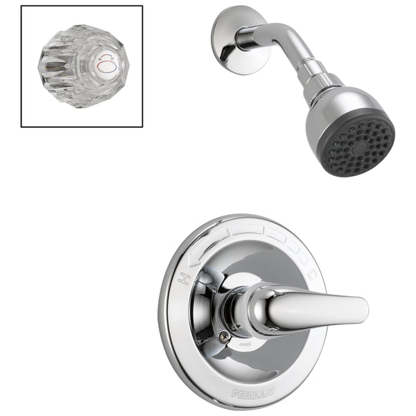 Peerless P188710 Shower Only Complete Combo Handle, Chrome