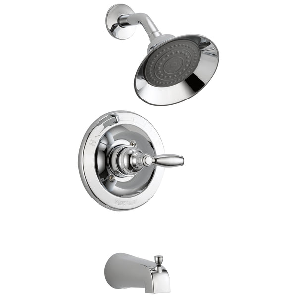 Peerless P188775 Single Handle Tub & Shower Faucet, Chrome Finish