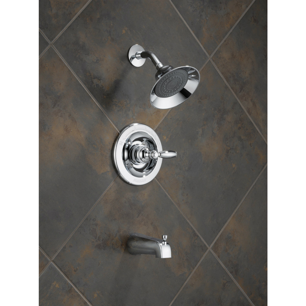 Peerless P188775 Single Handle Tub & Shower Faucet, Chrome Finish