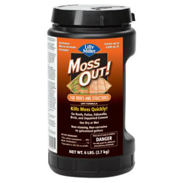 Lilly Miller® 100099153 Moss Out® for Roofs & Structures, 6 Lb
