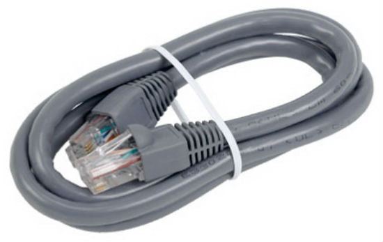 RCA TPH629 Cat-6 Network Cable, Gray, 250 Mhz, 3'