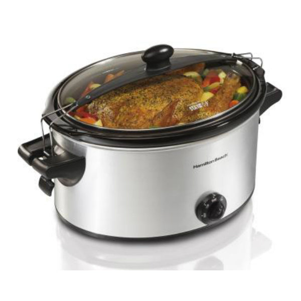 Hamilton Beach® 33262 Stay or Go® Slow Cooker, 6 Qt