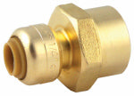 SharkBite® U066LFA Lead Free Reducing Connector, 1/4" (3/8" OD) x 1/2" FNPT