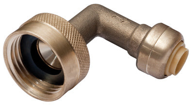 SharkBite® U2276LFA Lead Free Dishwasher Elbow, 1/4" (3/8" OD) x 3/4"