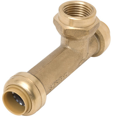 SharkBite® U3362LFA Lead Free Slip Tee, 1/2" x 1/2" x 1/2"