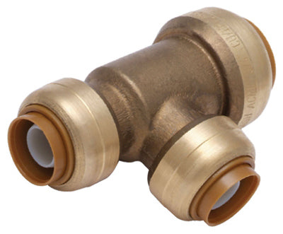 SharkBite® U454LFA Lead Free Reducing Tee, 3/4" x 1/2" x 1/2"