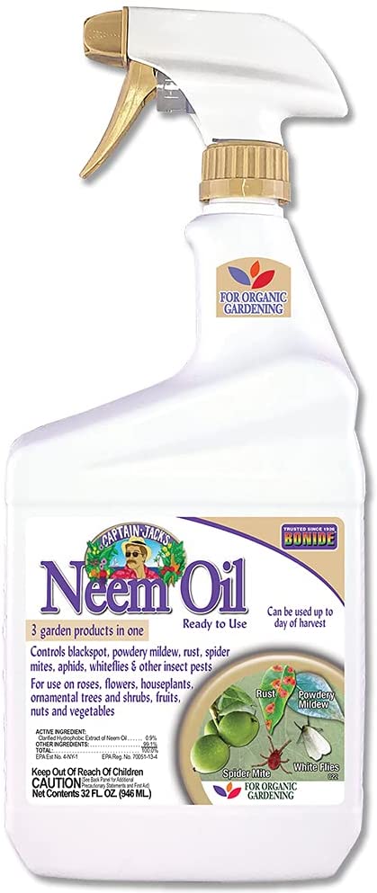 Bonide 022 Neem Oil Spray, Ready To Use, 32 Oz