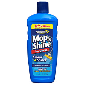 PowerHouse® 90515-3 Mop & Shine Floor Cleaner, 16 Oz