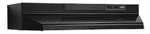 Broan F403023 Convertible Ducted Range Hood, 30", Black