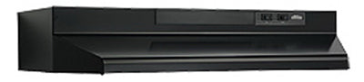 Broan F403023 Convertible Ducted Range Hood, 30", Black