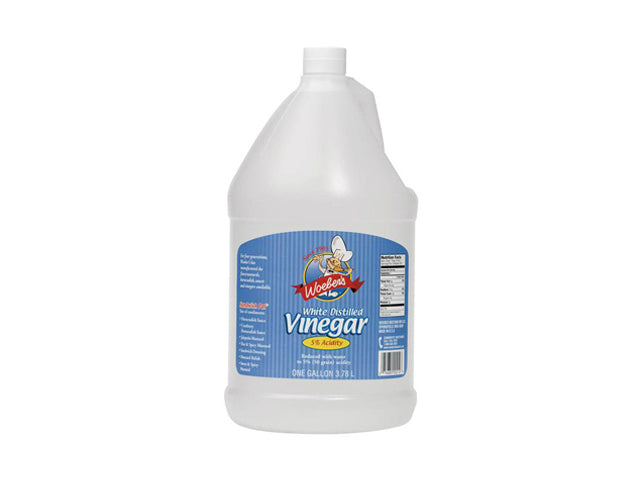 Woeber 7468000212 White Distilled Vinegar, 5-Percent, 1-Gallon
