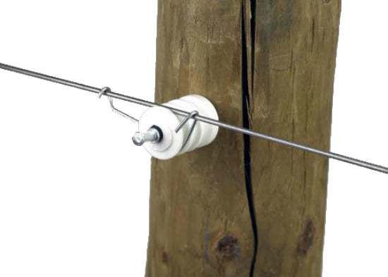 Dare 458 Electric Fence Fastening Clipper Wire, 100-Piece