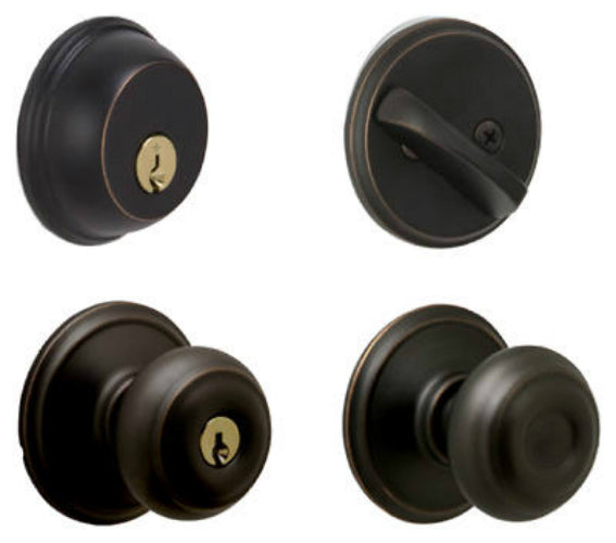 Schlage FB50NVGEO716 Combination Keyed Entry with Single Cylinder Deadbolt