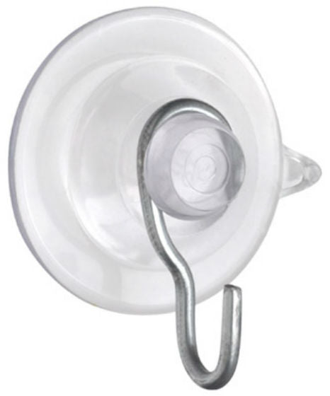 OOK 54402 Suctions Cups with Hooks, 5 lbs, Medium, 6-Piece
