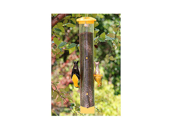 Audubon® NAWLMTF Finch Tube Feeder, 6 Port, 14", Yellow