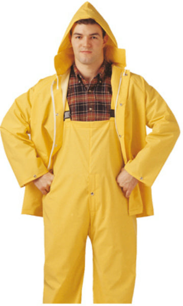 Comfort-Tuff® S63217-MD Jacket & Bib Rainsuit, Medium, Yellow