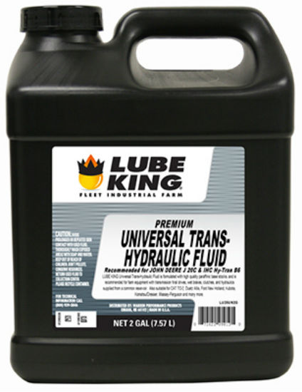 Lube King LU25UN2G Premium Universal Trans-Hydraulic Tractor Fluid, 2-Gallon