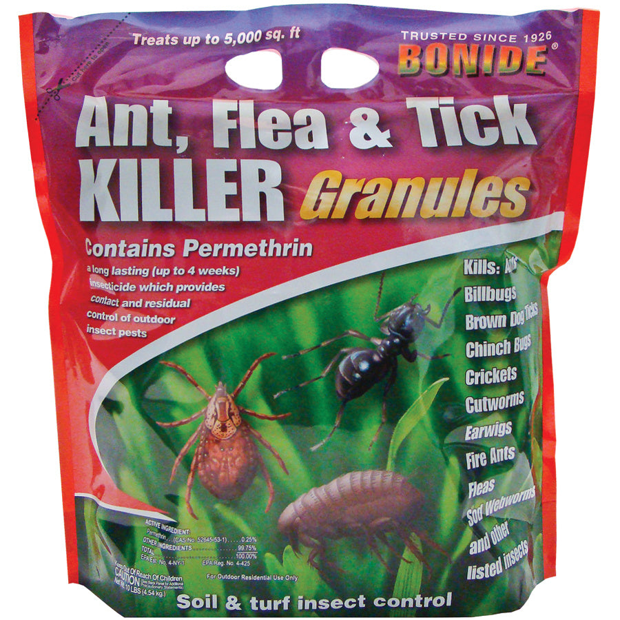 Bonide® 60613 Ant / Flea & Tick Killer Granules, 10 lbs