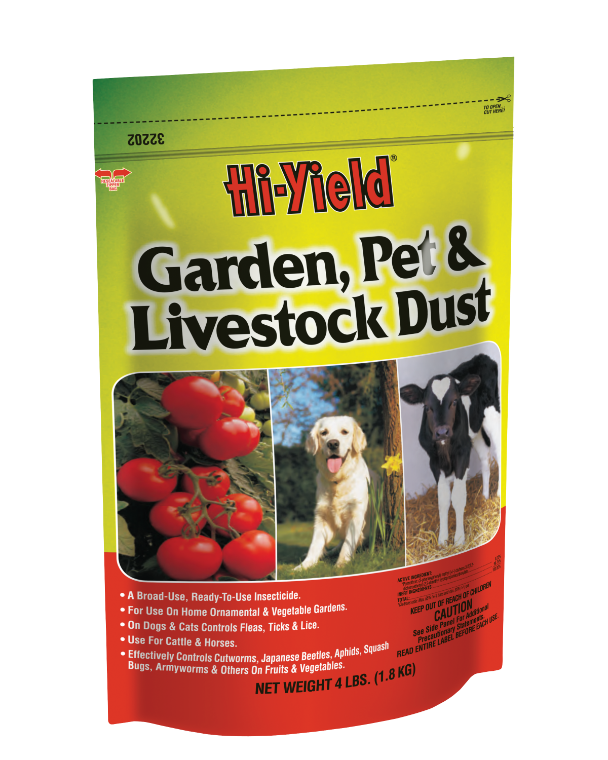 Hi-Yield® 32202 Garden, Pet & Livestock Dust, 4 Lb