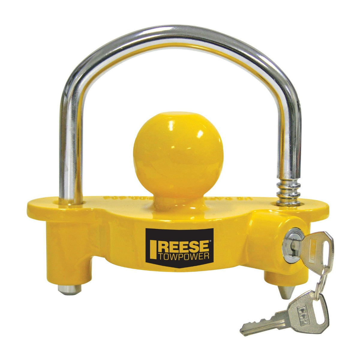 Reese Towpower® 72783 Heavy-Duty Universal Coupler Lock, Cast Steel