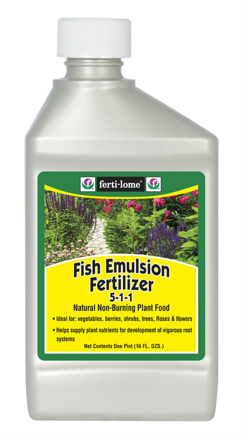 Ferti-Lome 10611 Fish Emulsion Liquid Plant Food, 16 Oz
