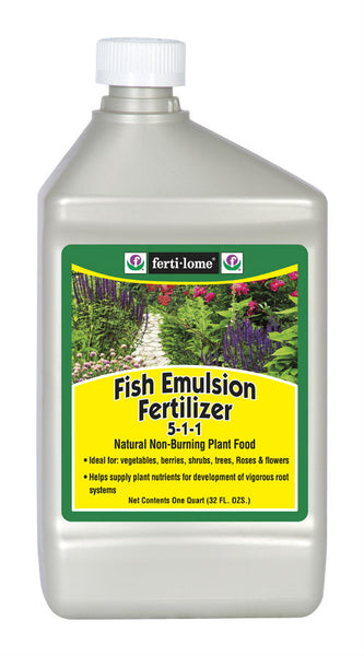 Ferti-lome® 10612 Fish Emulsion Fertilizer Concentrate, 5-1-1, 32 Oz