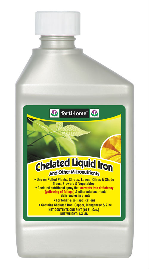 Ferti-lome 10625 Iron Liquid Organic Plant Food, 16 oz