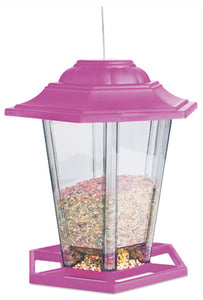 Audubon™ NA19971 Multi-Colored Plastic Lantern Bird Feeder, 8"