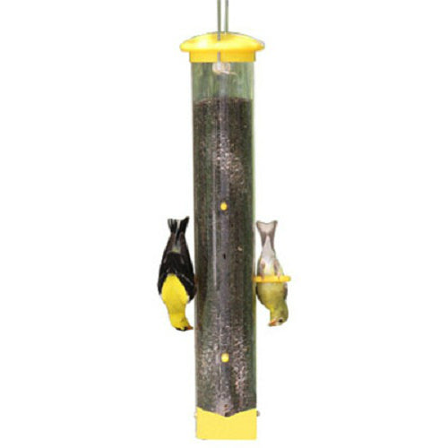 Woodlink 23916 Tails Up Nyjer Thistle Finch Bird Feeder, 17.25"