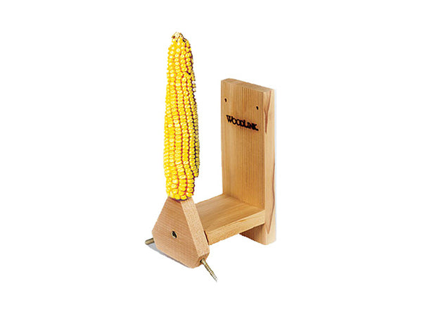 Audubon™ NASQSPIN Spinning Corn Holder Feeder, 8.75", 3 Ears Corn Capacity