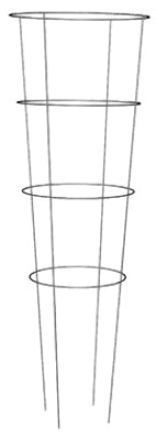 Panacea 89733 Heavy-Duty Tomato Cage with 4 Rings & 4 Legs, 54", Galvanized